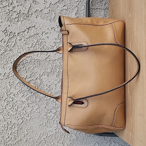 Gucci Princy Crystal Tan Leather Tote - Picture 4 of 15